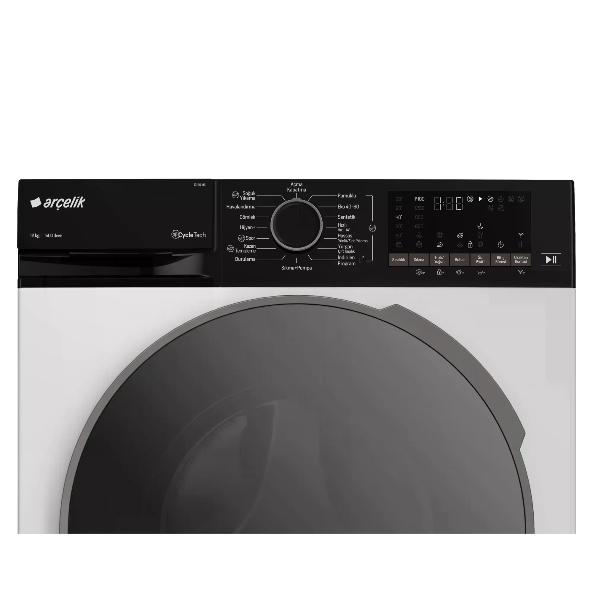 Arçelik 12140 MX 12 Kg Çamaşır Makinesi
