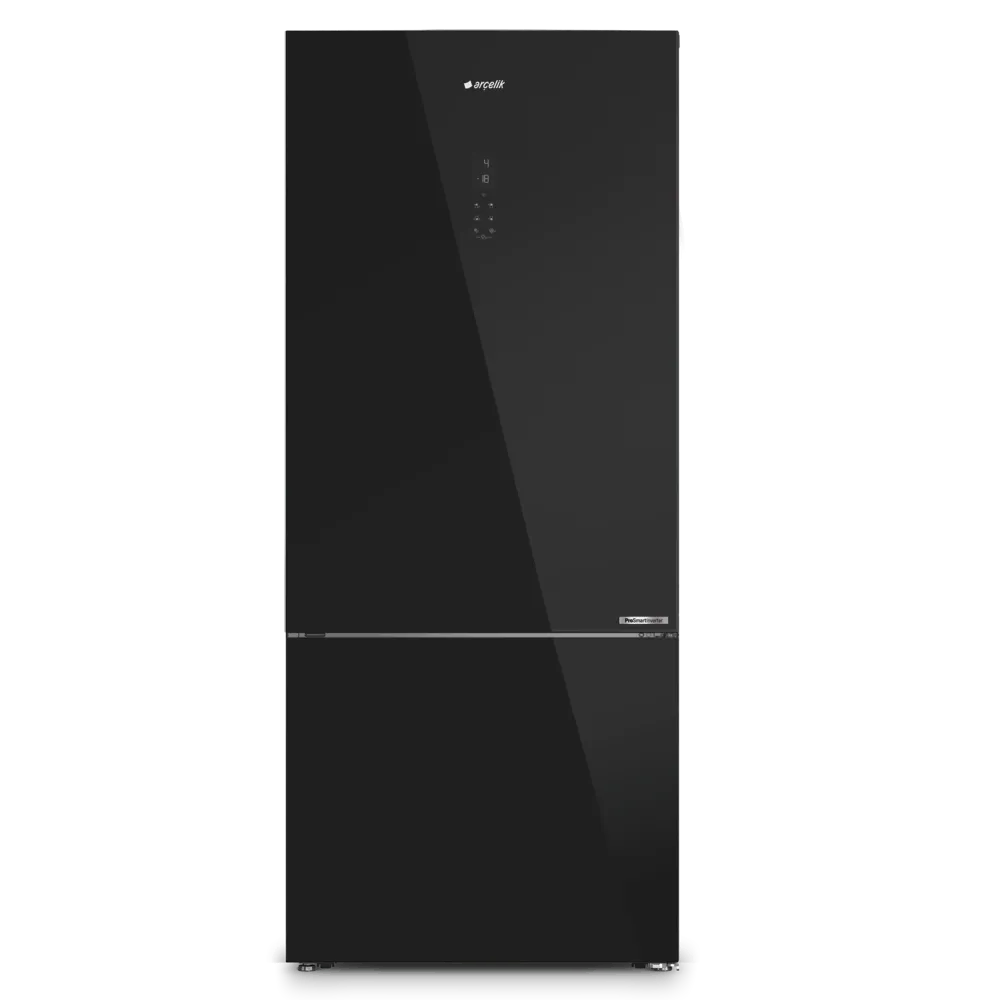 Arçelik 278551 ESC Siyah Cam Alttan Donduruculu Buzdolabı