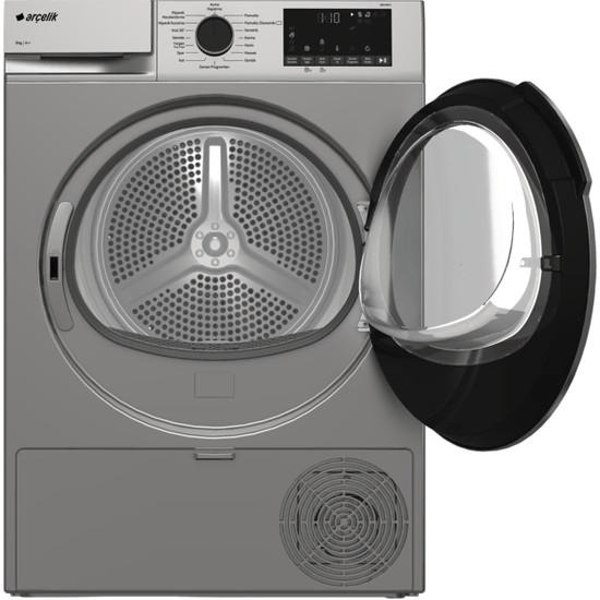 Arçelik 902 KMX S 9 Kg Isı Pompalı Kurutma Makinesi