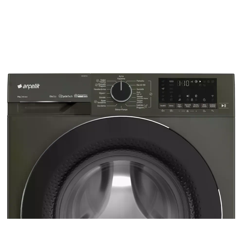 Arçelik 9120 MP OG 9 Kg Çamaşır Makinesi