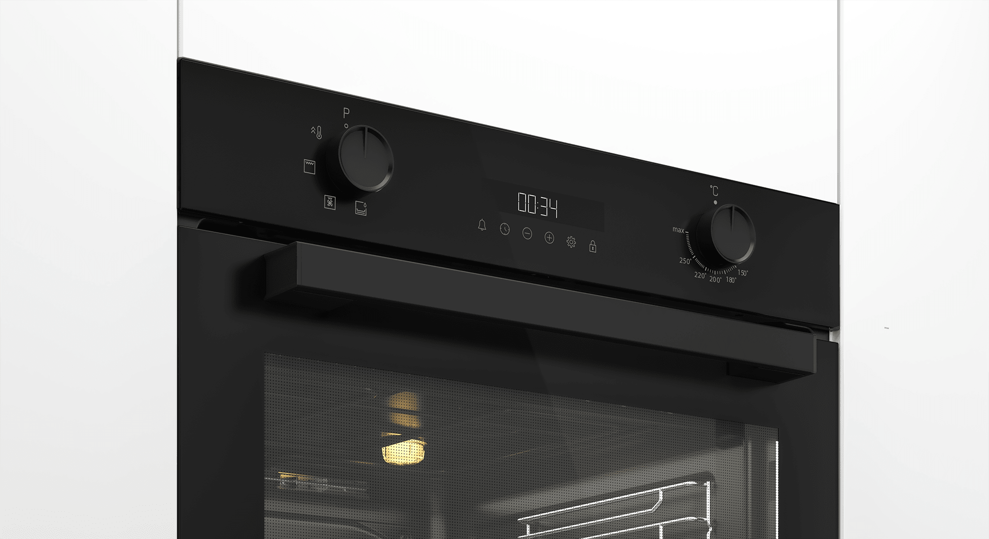 Arçelik AFC 330 S Fibona Serisi Ankastre Standart Fırın