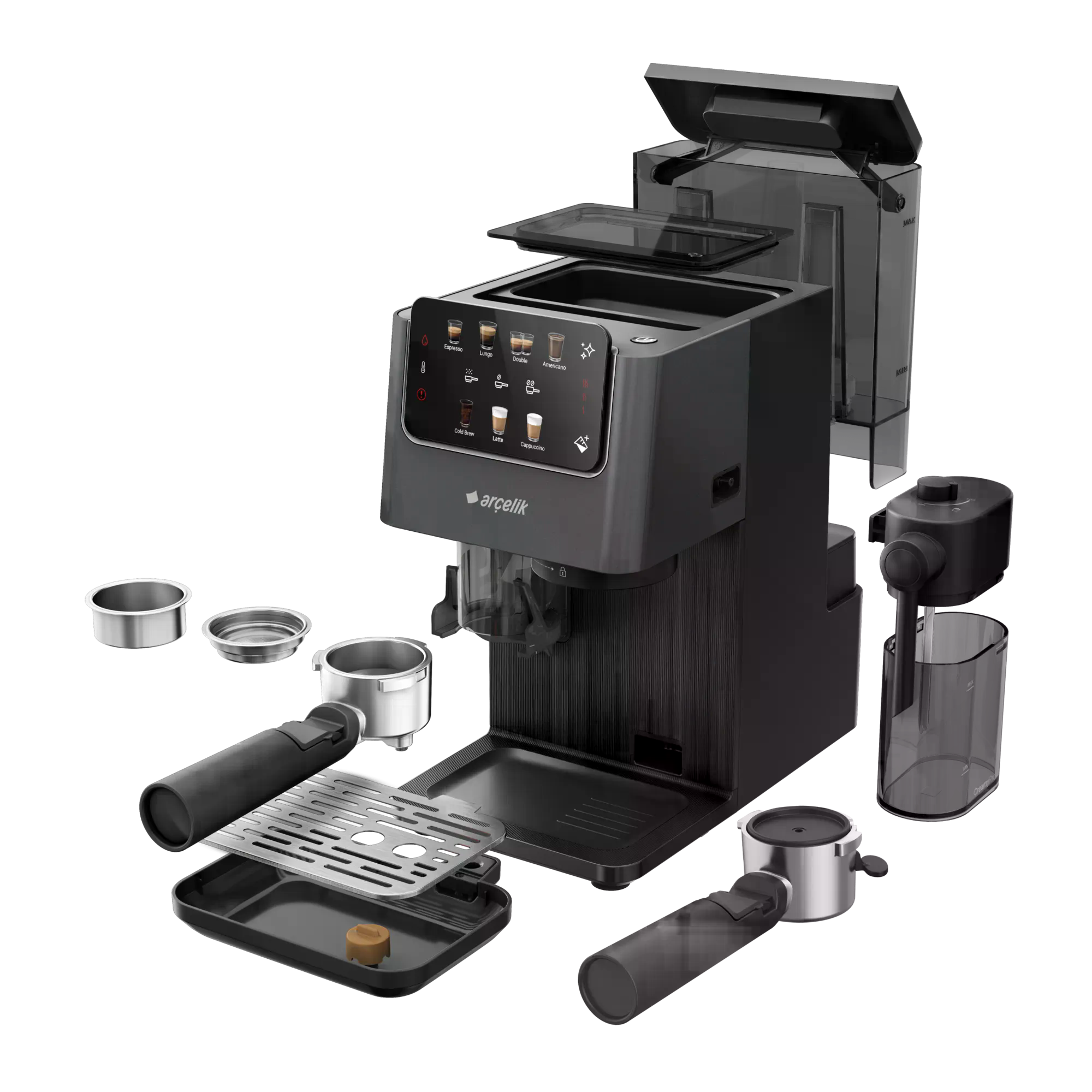 Arçelik EM 8550 Imperium Barista® Yarı Otomatik Espresso Makinesi