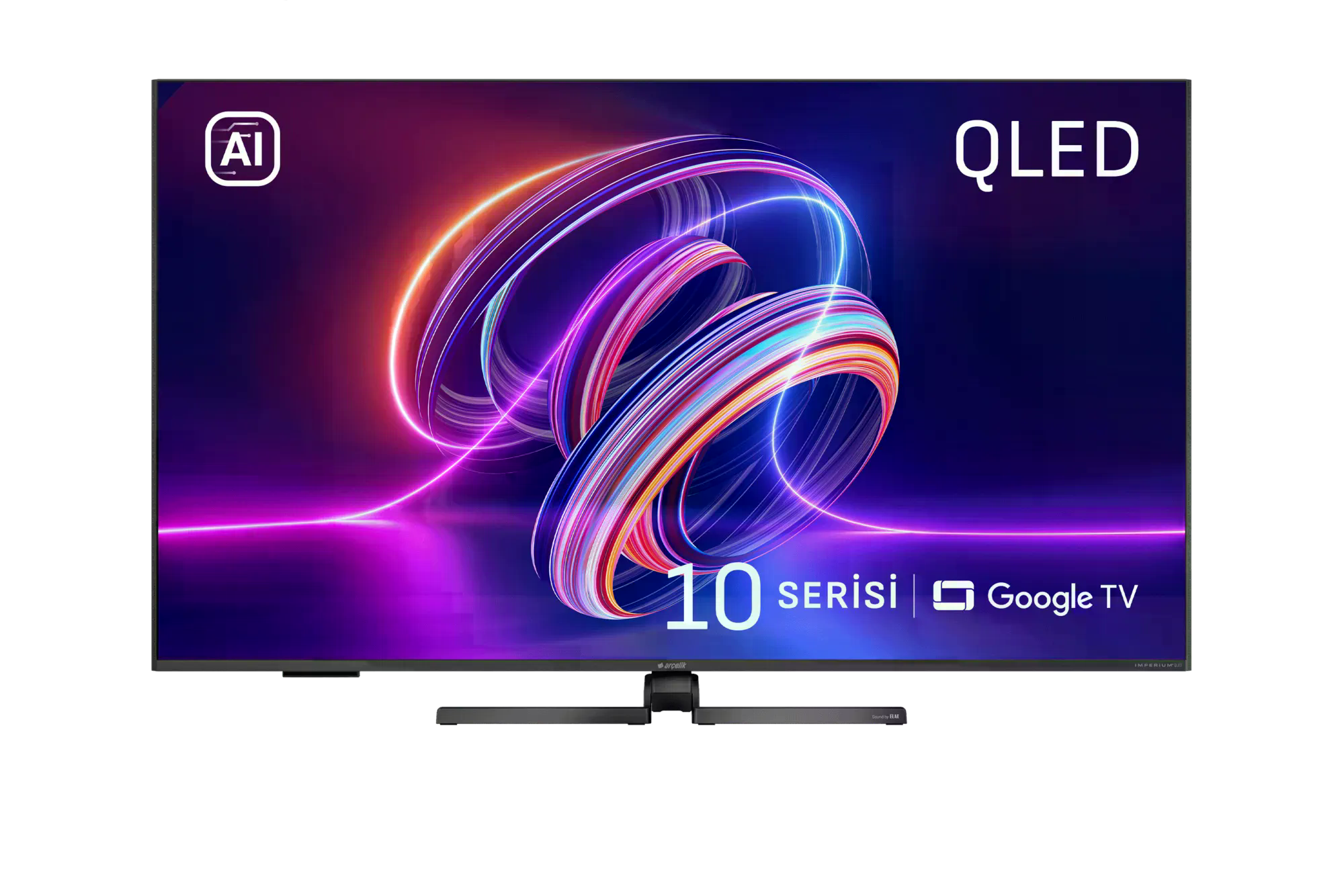 Arçelik Imperium 10 A 1055 C AI 4K Ultra HD 55" 140 Ekran Uydu Alıcılı Google Smart QLED TV