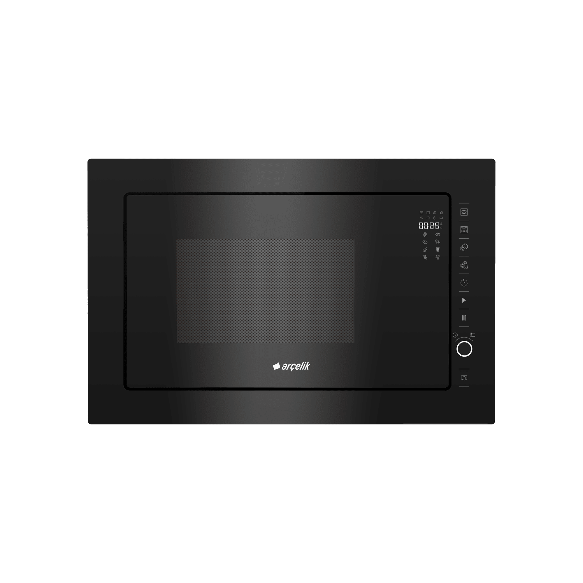 Arçelik MA 2521 S 25 lt Ankastre Mikrodalga Fırın Siyah