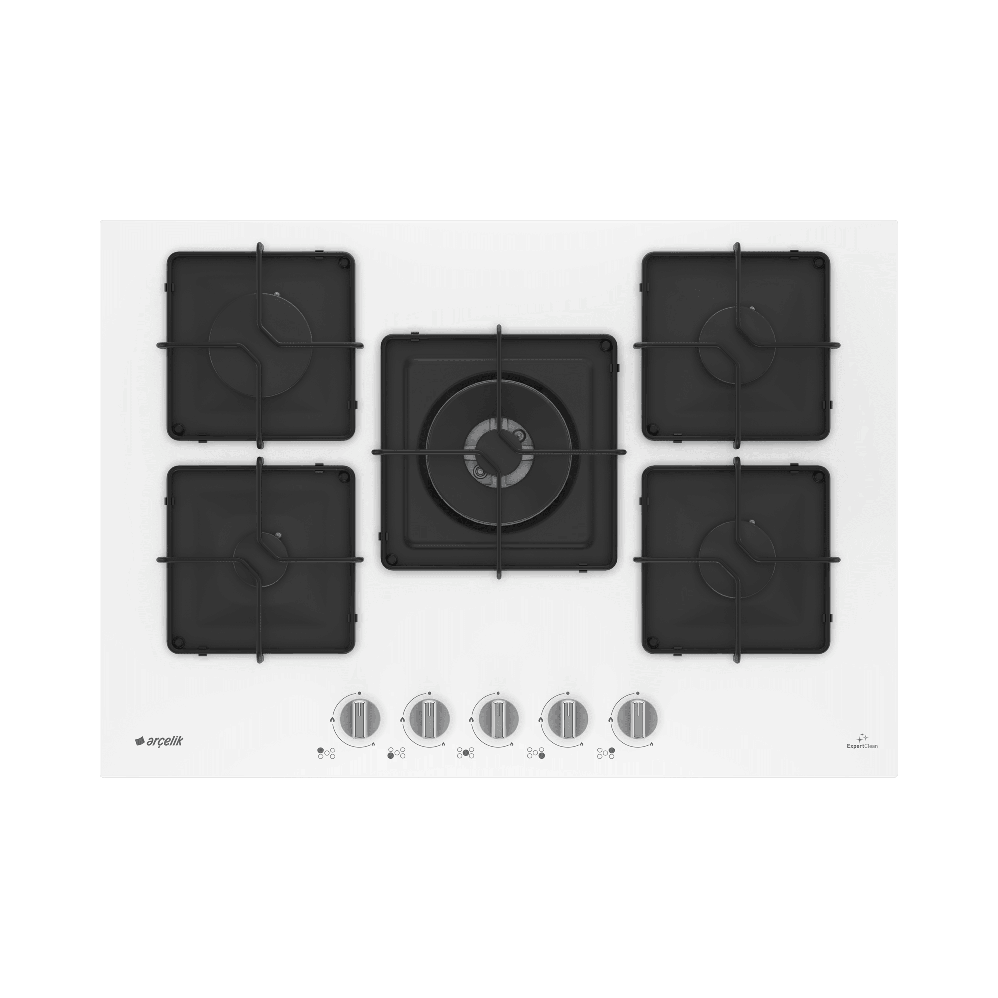 Arçelik OCD K 752 EWB Gazlı Cam Tablalı Ocak