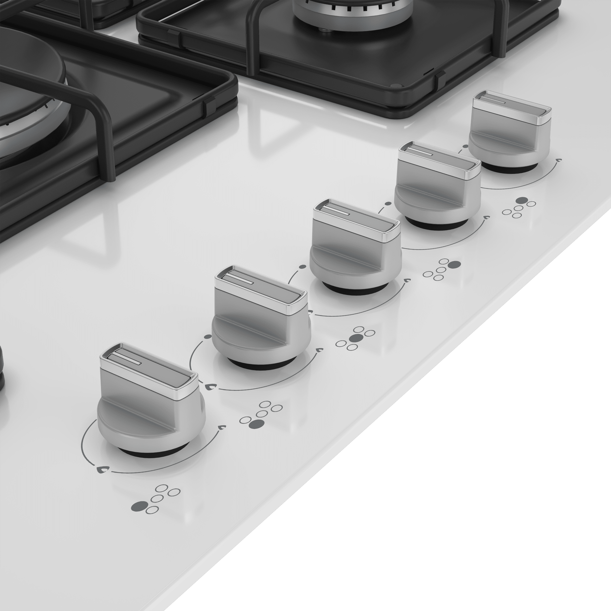 Arçelik OCD K 752 EWB Gazlı Cam Tablalı Ocak