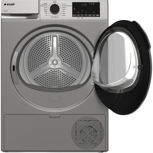 Arçelik 902 KMX S 9 Kg Isı Pompalı Kurutma Makinesi