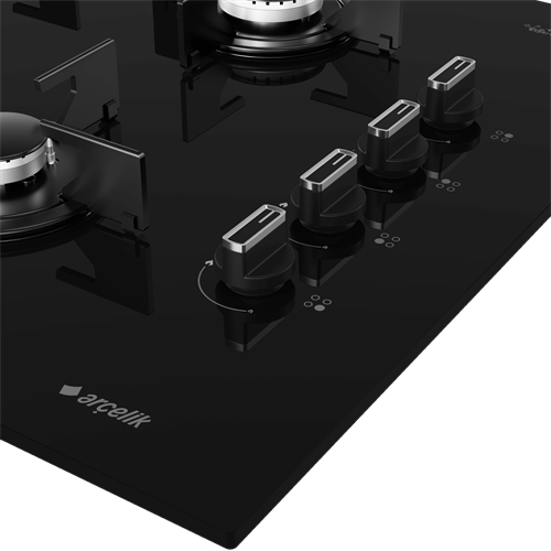 Arçelik OCD T 651 ES Fibona Serisi Gazlı Cam Tablalı Ocak