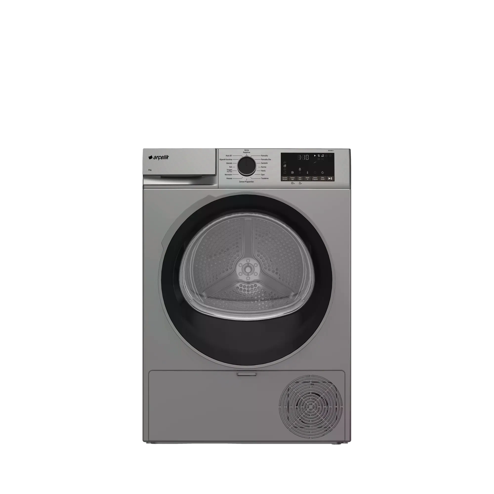 Arçelik 901 KMX S 9 Kg Kurutma Makinesi