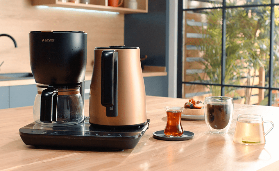 Arçelik CFM 9147 B Gurme Otomatik Çay & Filtre Kahve Makinesi