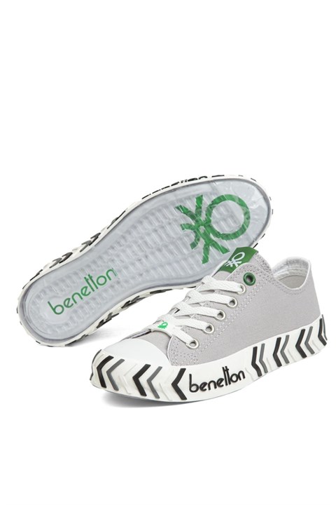 Benetton Gri Ayakkabı (BN-306249