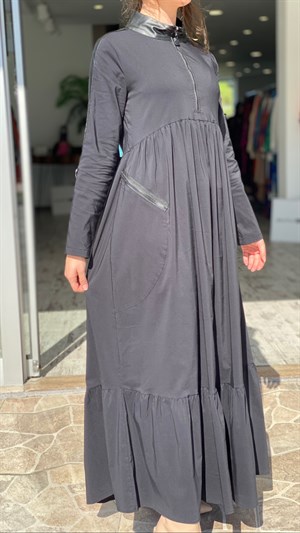 Almarwah Siyah Elbise (BLK304500)