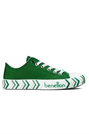 Benetton Gri Sneaker Ayakkabı (BN-30624)