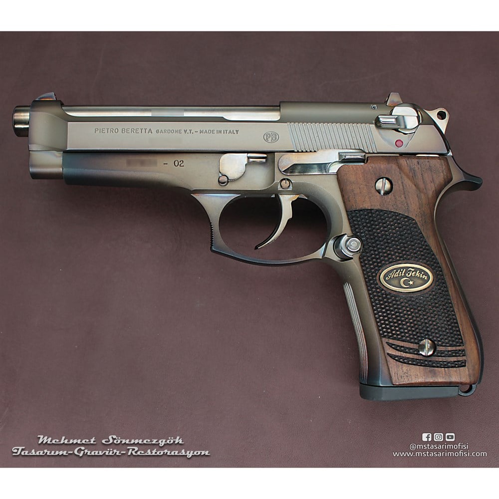 Beretta 92FS Kaplama // Eskitme Füme Titanyum