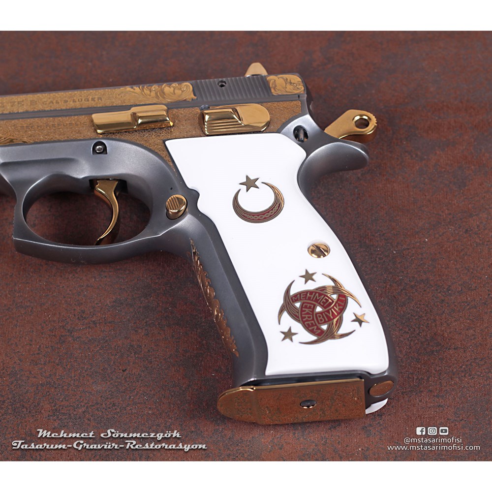 CZ 75 Gravür // English Scroll & Klasik Oyma Gravür