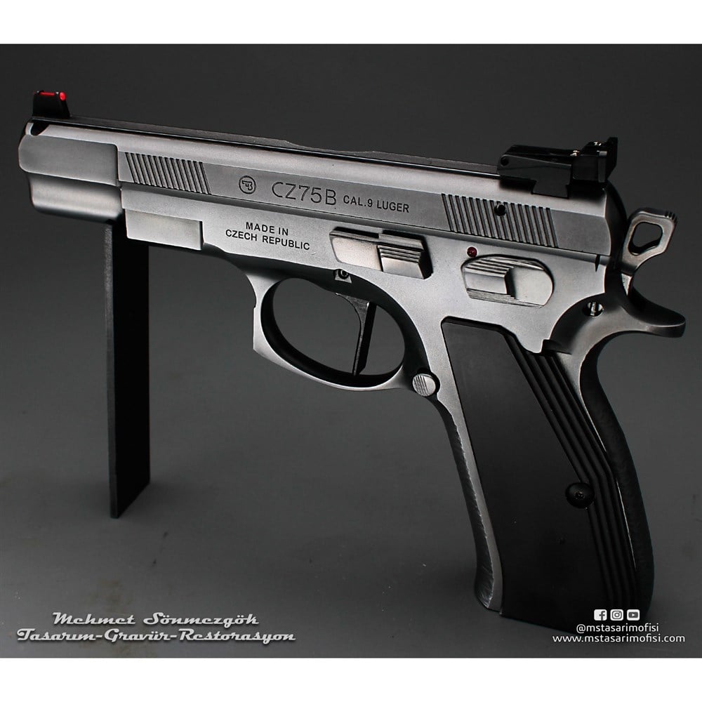 CZ 75 Modifiye // Shadow Modeli Modifiye,İnce Kertikli