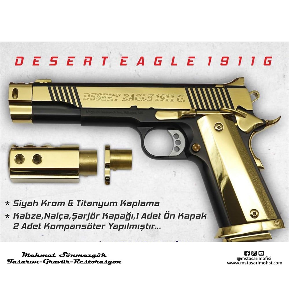 Desert Eagle 1911 Modifiye // Full Aksesuar Modifiye