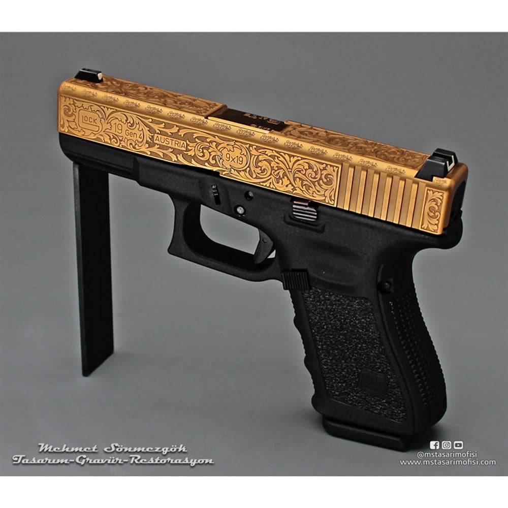 Glock 19 Gravür // Gravür Model 10