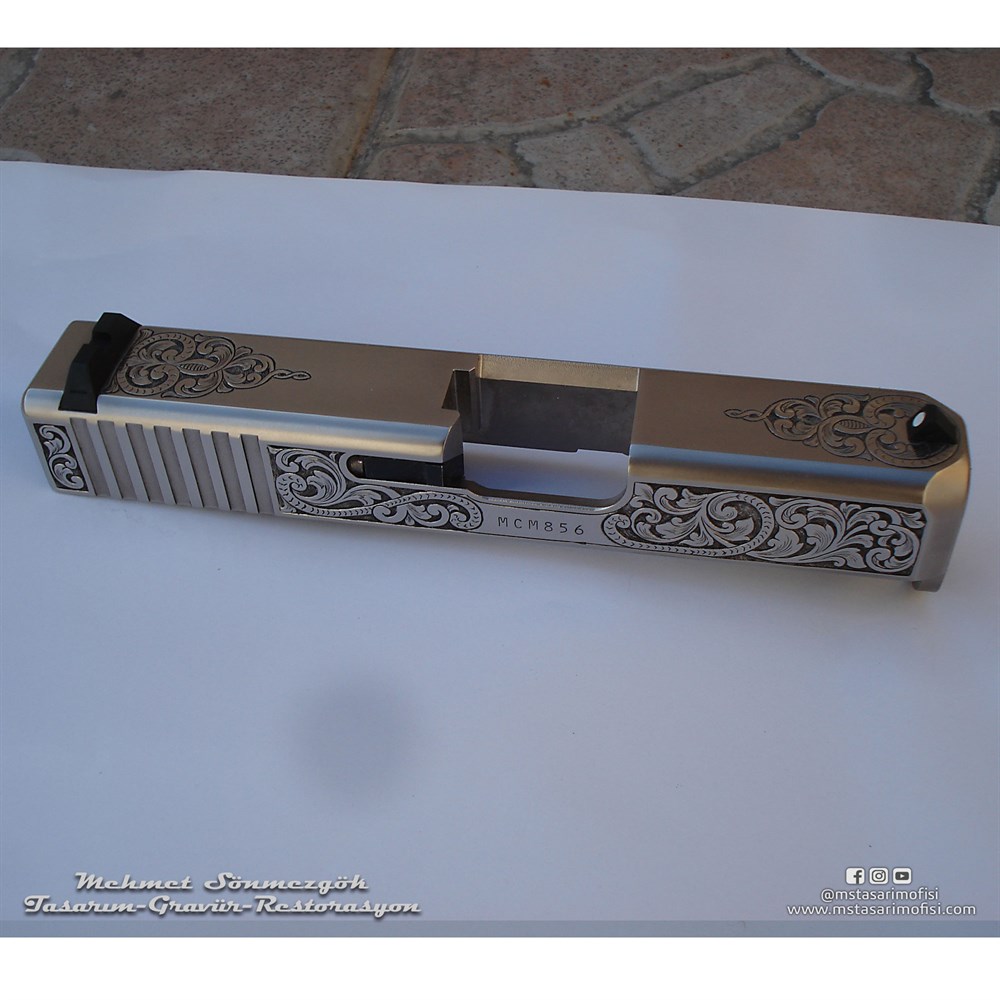 Glock 19 Gravür // Serpme Gravür 2