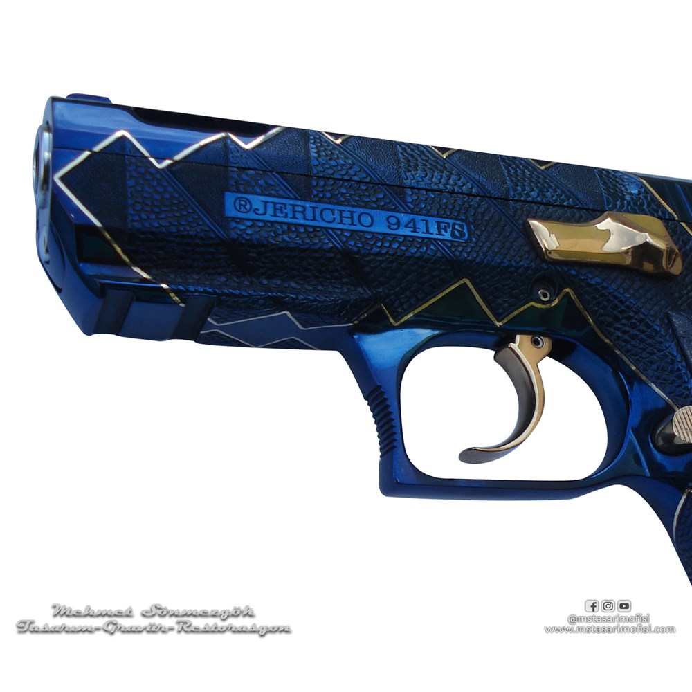 Jericho 941 Gravür // Altın Kakmalı Özel Model