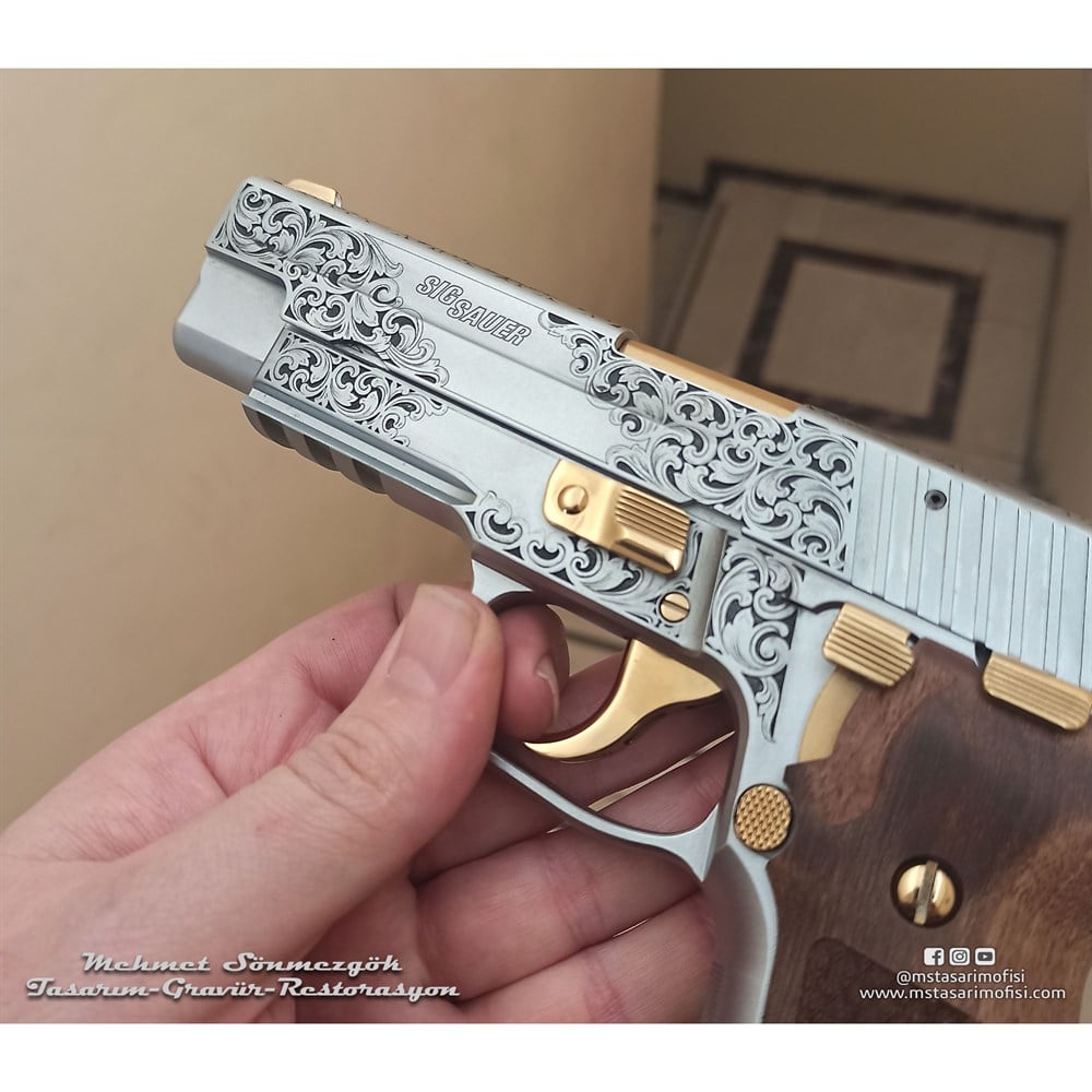 Sig Sauer P226 Gravür // Serpme Gravür