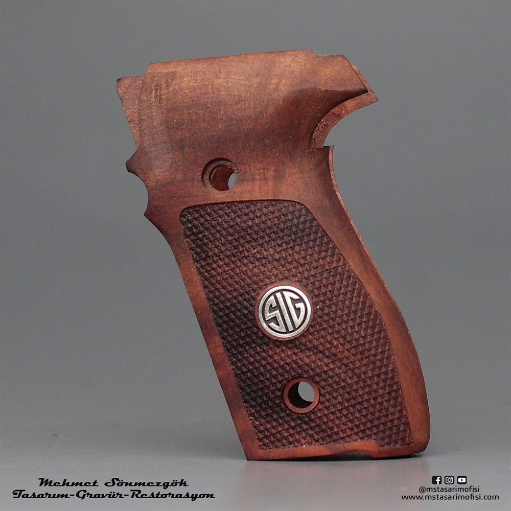 Sig Sauer P228-229 Kabze // Baklava Desen,Logolu