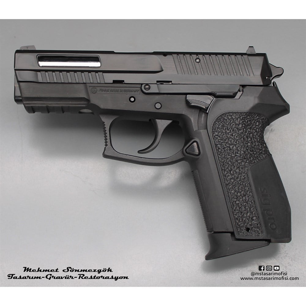 Sig Sauer SP2022 // Düz Havalandırma Kanallı Modifiye