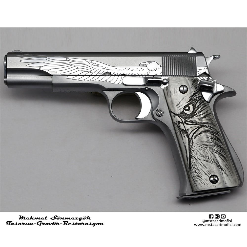 Star 9mm Gravür // Amerikan Kartalı