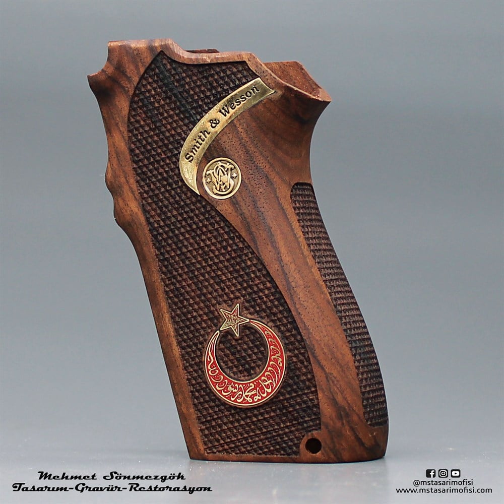 S&W 5904-5906 Kabze // Ay Yıldız Mineli