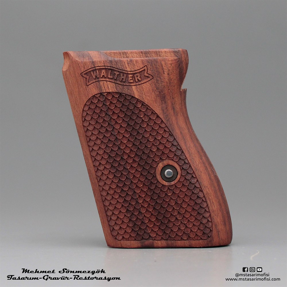 Walther PPK Kabze // Petek Desen,Logolu