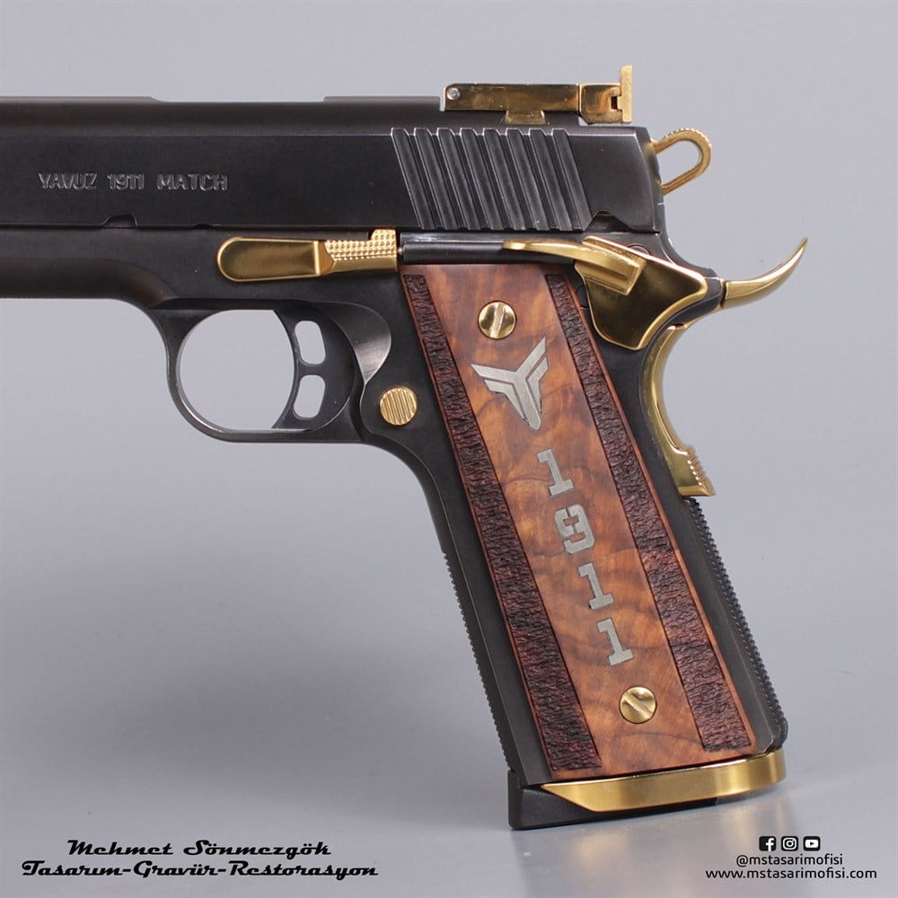 Yavuz 1911 Kabze // 1911 Logolu