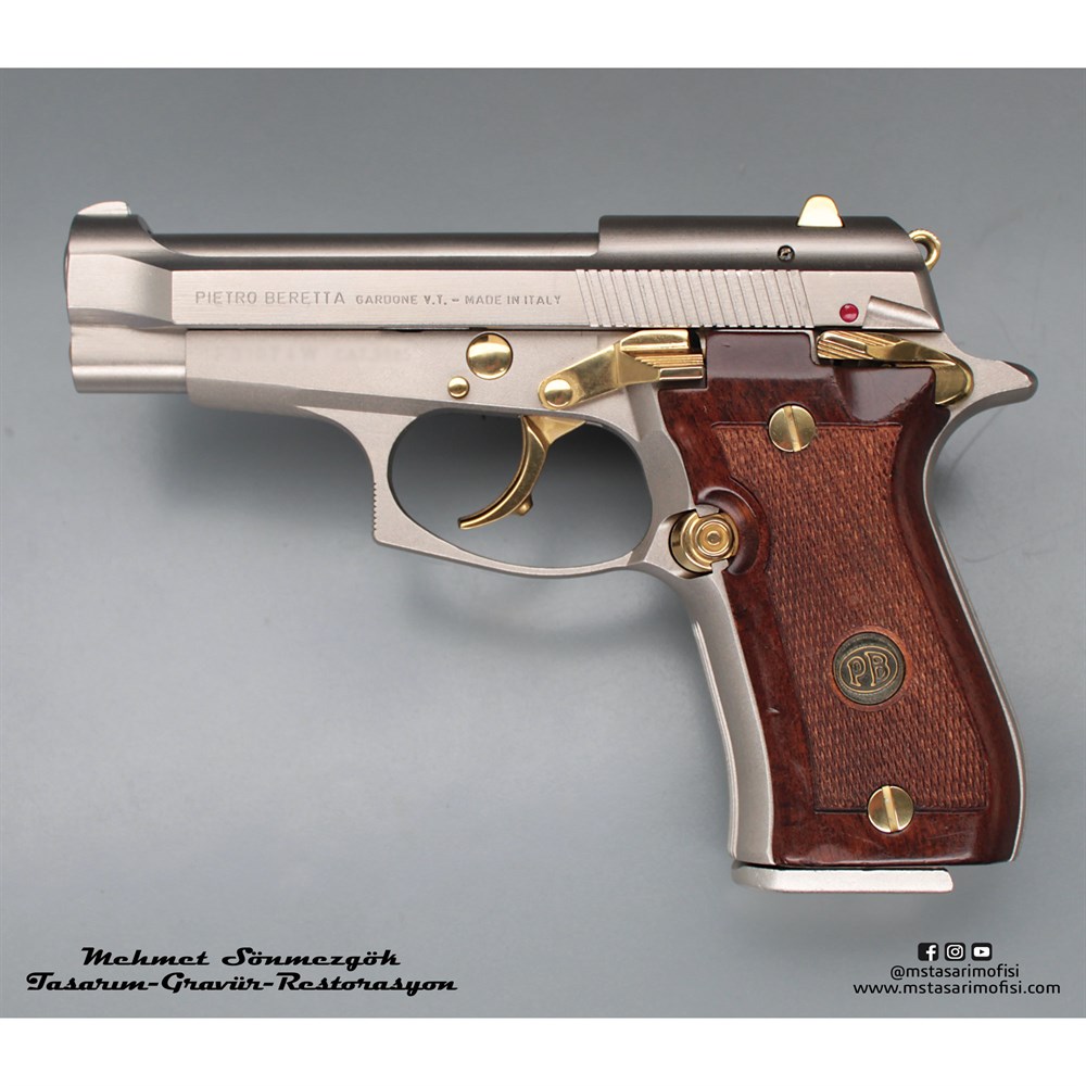 Beretta Mod81 Kaplama // Akımsız Nikel