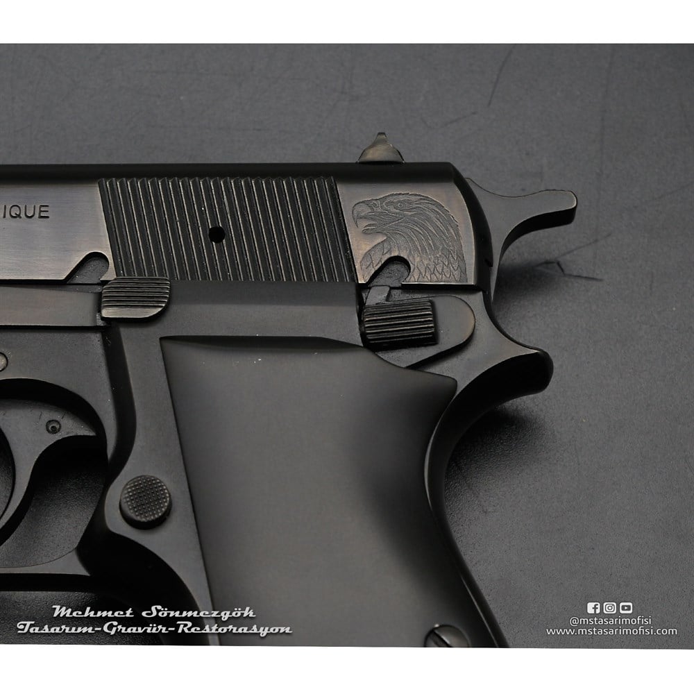 Browning HP Gravür // Özel Harekat,Alm Kabze