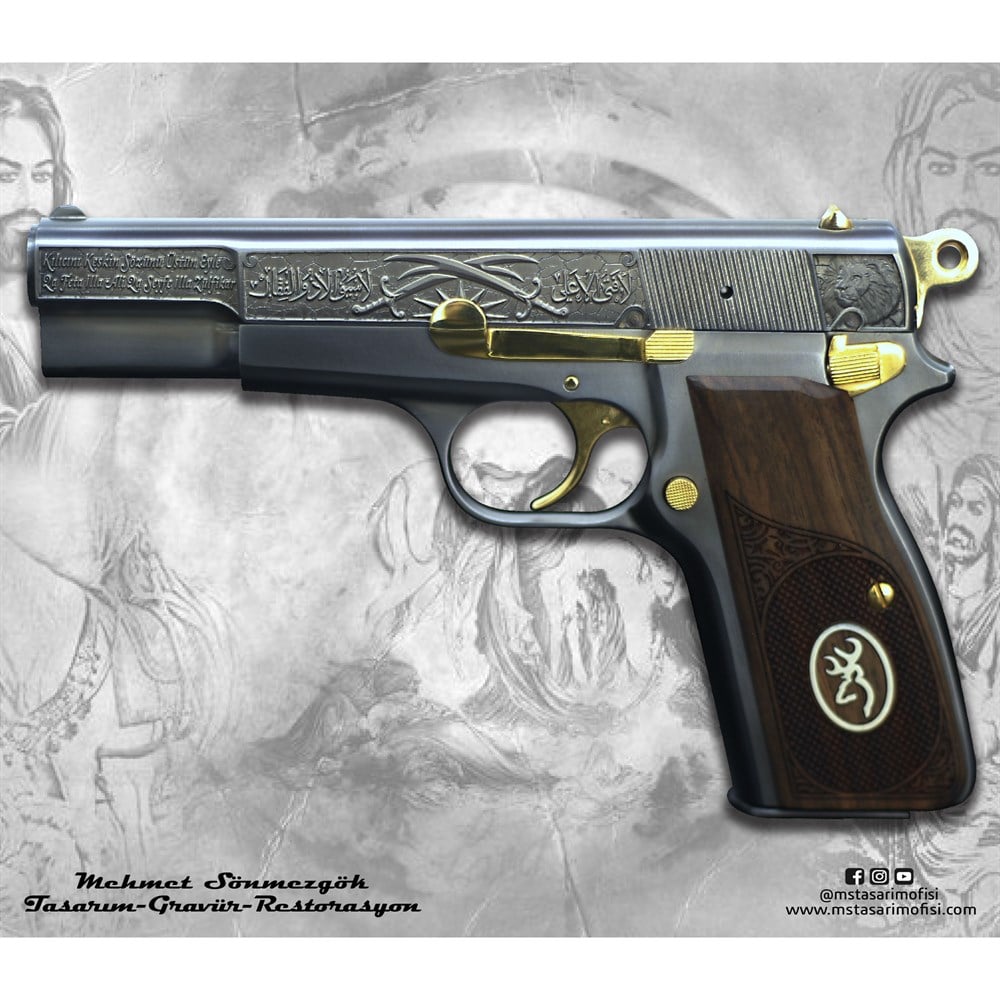 Browning HP Gravür // Zülfikar 3D Gravür
