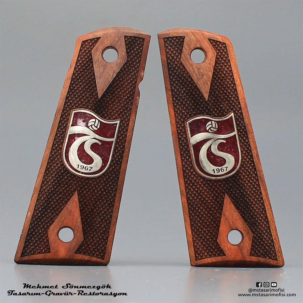Colt 1911 Kabze // Trabzonspor Logo,Mineli