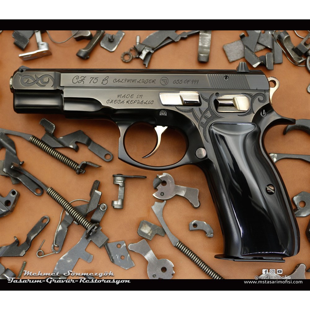CZ 75 Gravür // 40.Yıl Gravür
