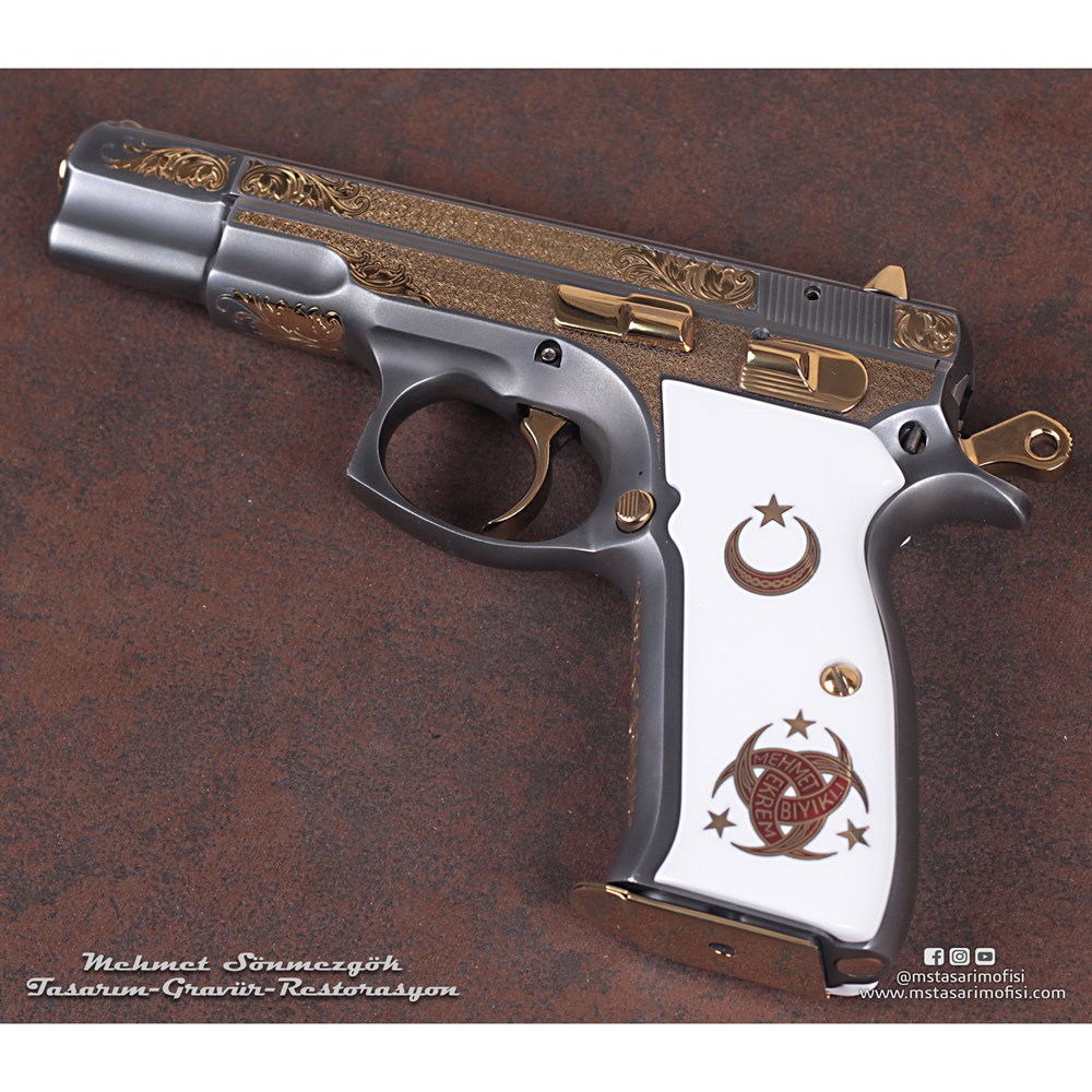 CZ 75 Gravür // English Scroll & Klasik Oyma Gravür