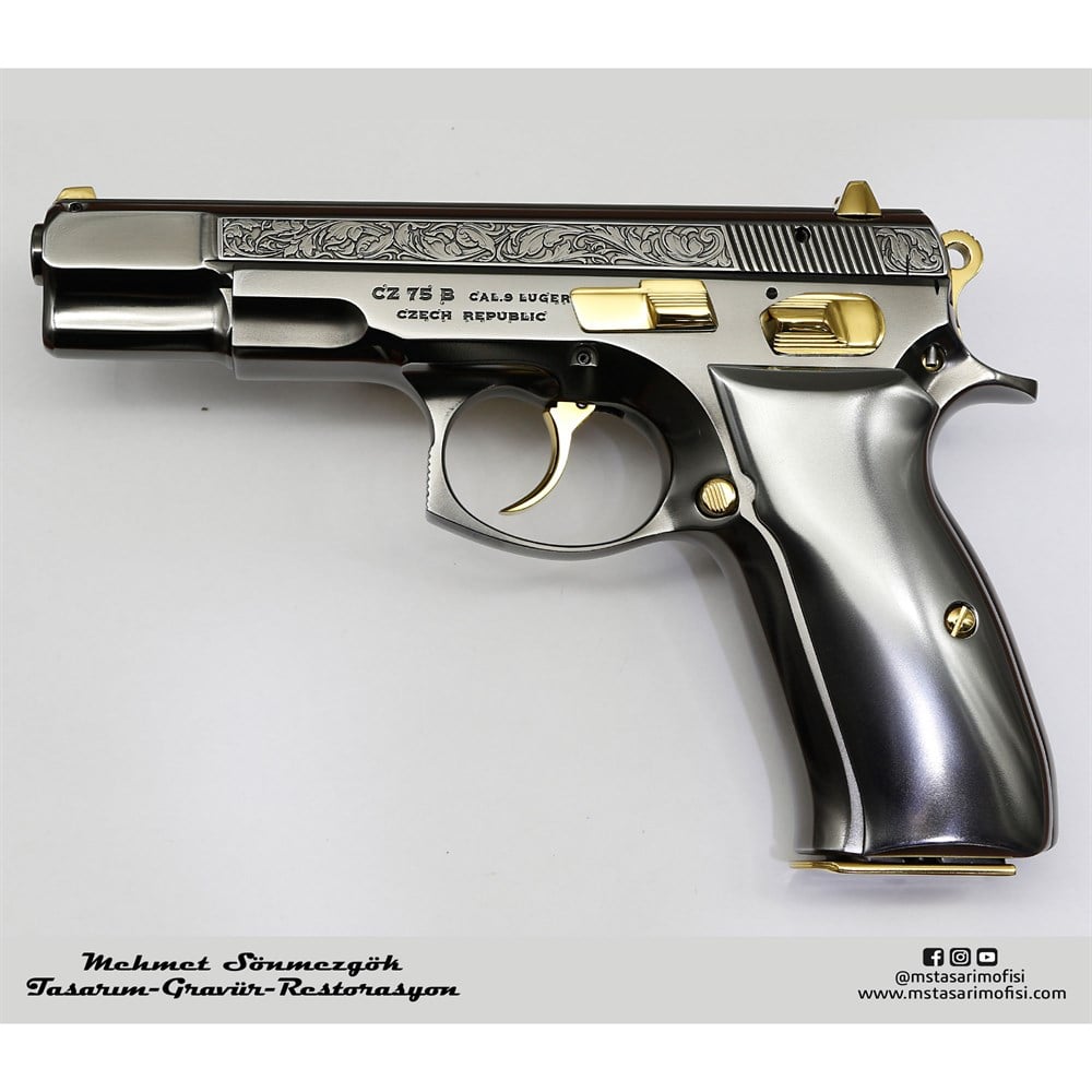 CZ 75 Gravür // Özel Tasarım Gravür
