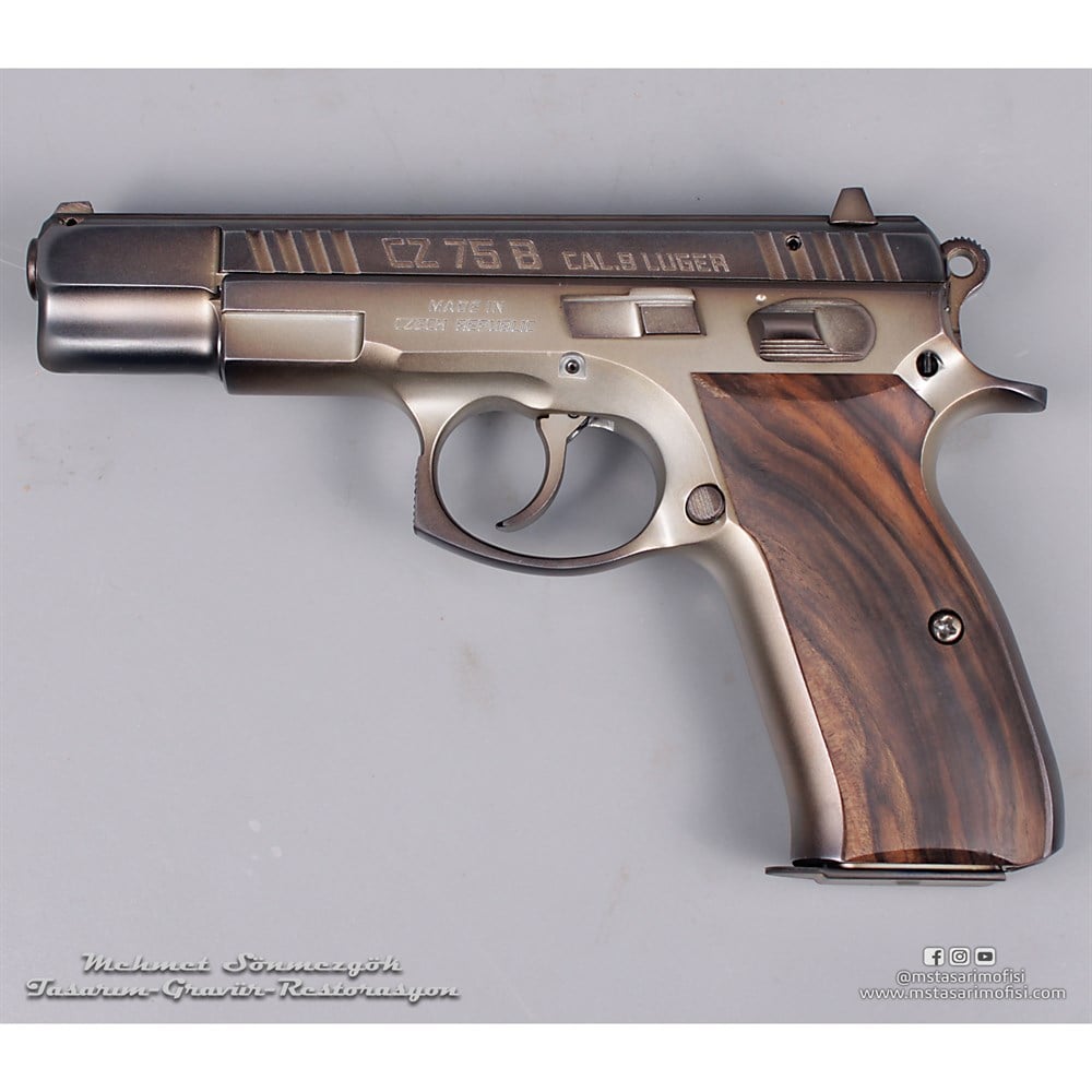 CZ 75 Modifiye // Shadow Modeli Modifiye,Eskitme Füme