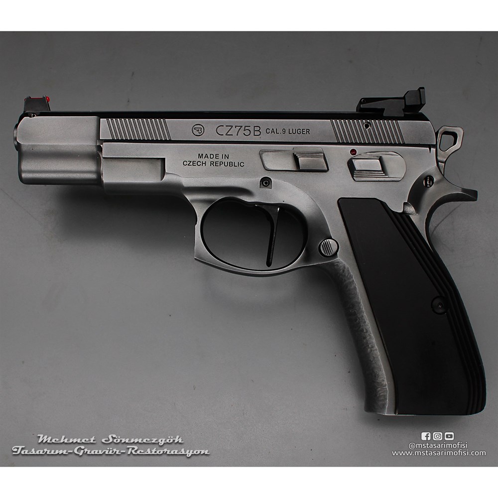 CZ 75 Modifiye // Shadow Modeli Modifiye,İnce Kertikli