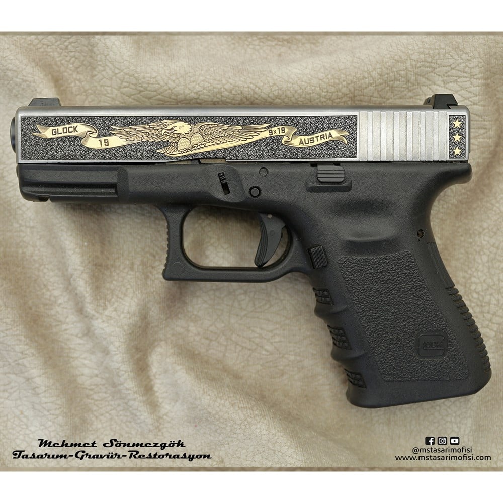 Glock 19 Gravür // Devlet Arma,Tuğra