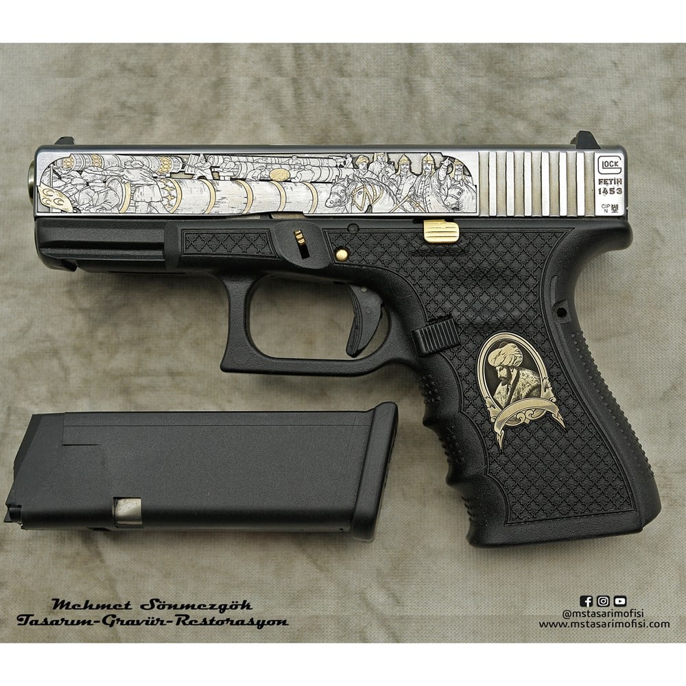 Glock 19 Gravür // Fetih 1453