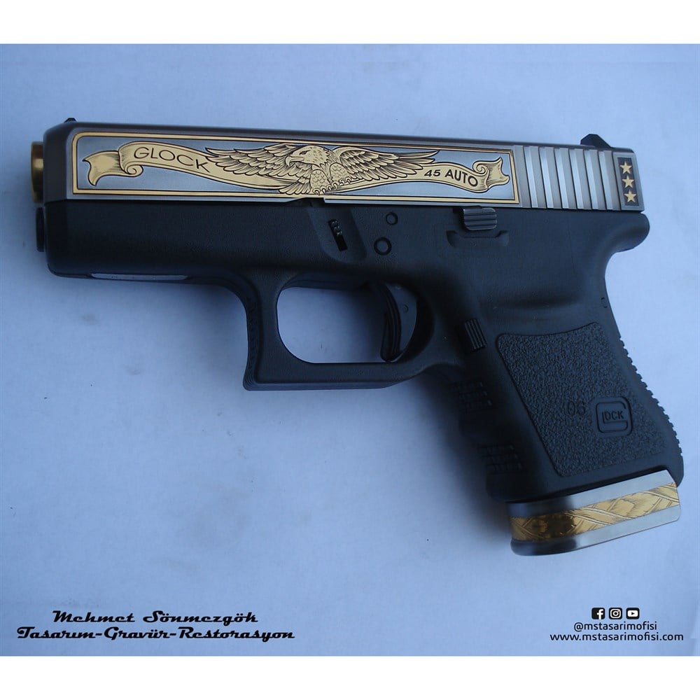 Glock 19 Gravür // Özgürlük Heykeli