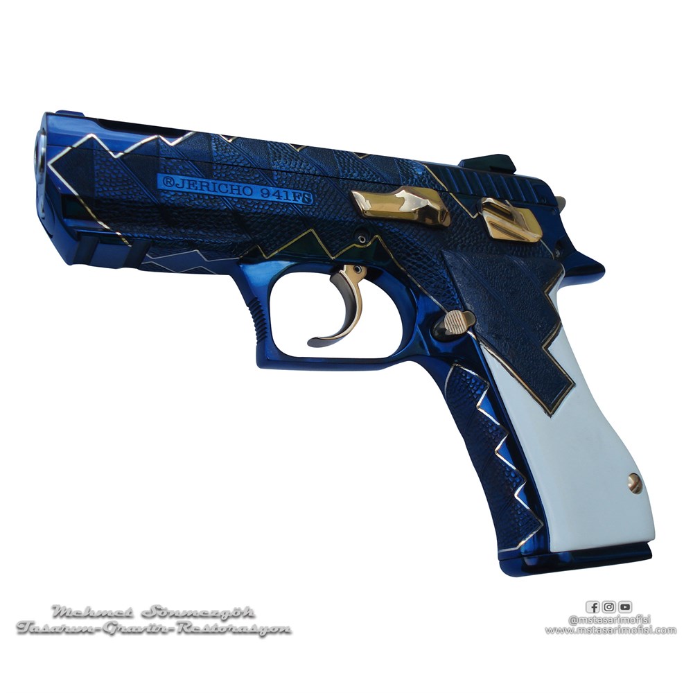 Jericho 941 Gravür // Altın Kakmalı Özel Model