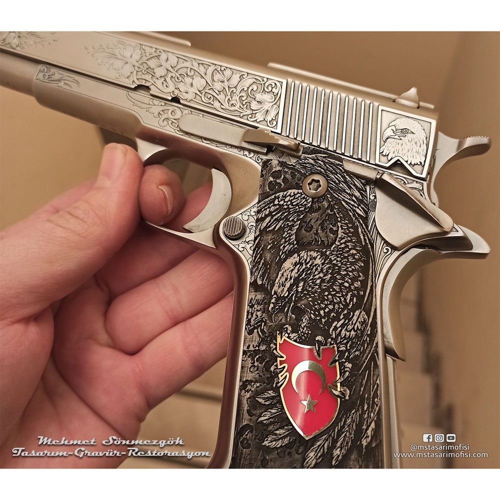 Llama 9mm Gravür // Desenli Gravür Modelimiz 1