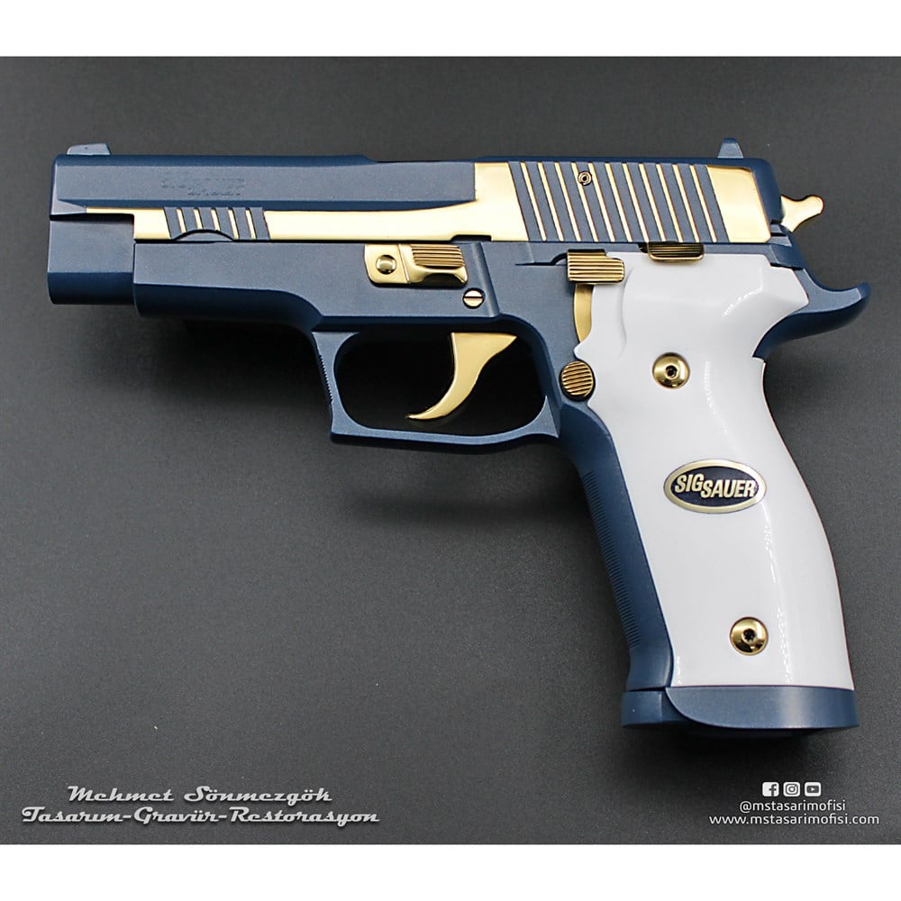Sig Sauer P226 // Kuyruk,Çekme Kertiği Özel Modifiye
