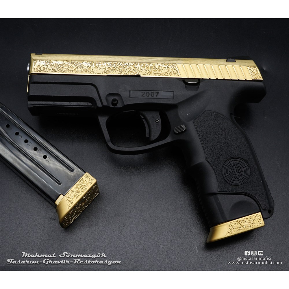 Steyr M9 A1 Gravür // İnce İşçilik Gravür,3D Logo