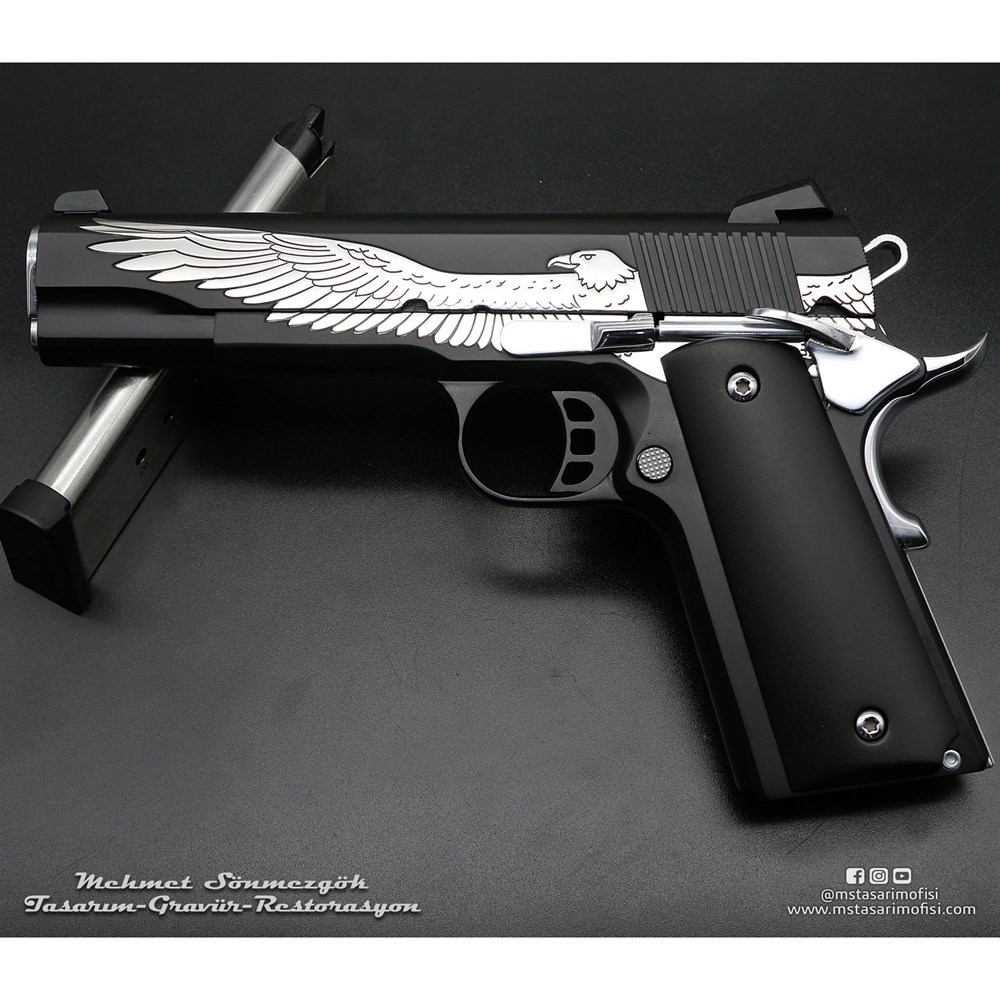 Tisaş 1911 Gravür // Amerikan Kartal (Klasik Model 2)