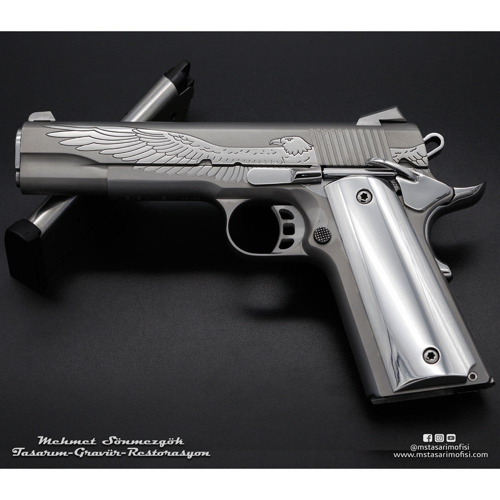 Tisaş 1911 Gravür // Amerikan Kartal (Klasik Model 1)