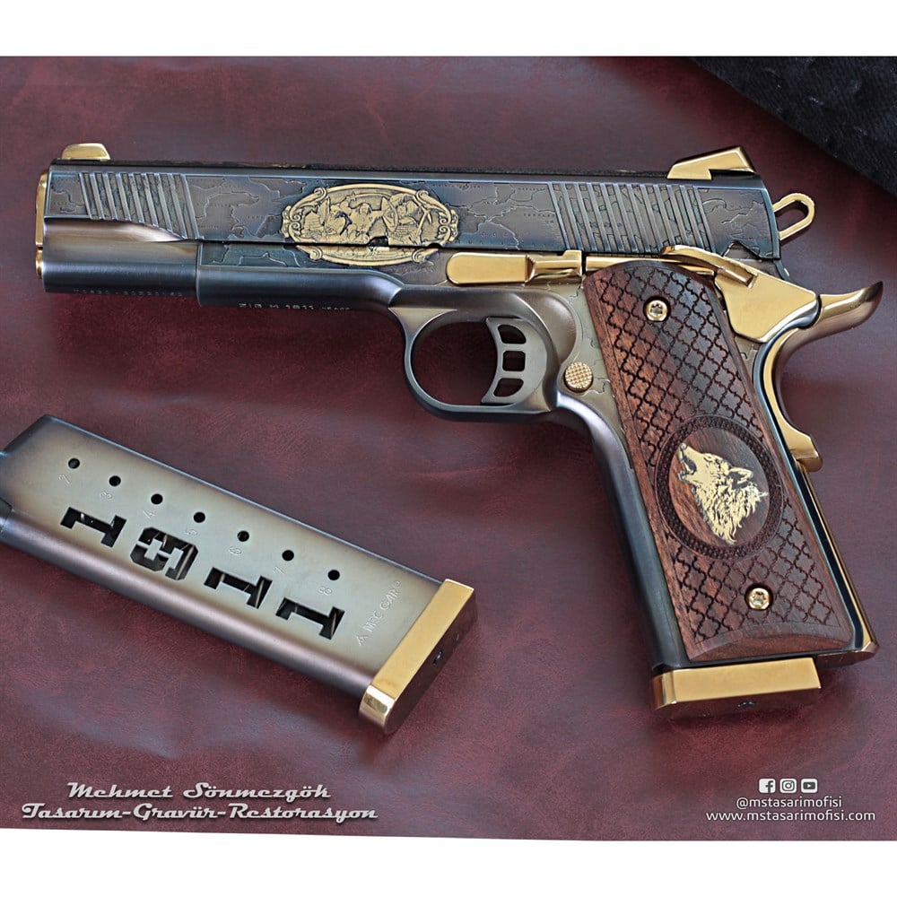 Tisaş 1911 Gravür // Büyük Turan Devleti,Model 4